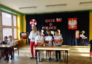 Zwycięzcy Quizu o Polsce.