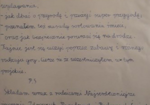 List Szymona.