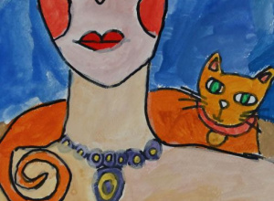 Portret Fridy Kahlo - nasze prace