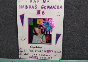 Karina Habraś-Głowacka z klasy III b