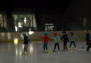 Mały slalom.