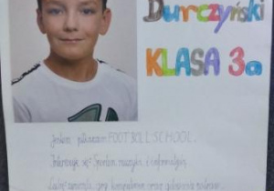 Szymon Durczyński kl. III A