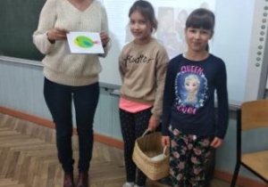 Samorząd Szkolny składa życzenia p. Beatce z kl. I B.