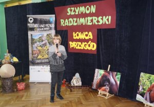 Szymon opowiada o Borneo.