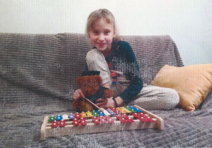 15.Michalina Gosecka 2a. Mój przyjaciel miś-Luna