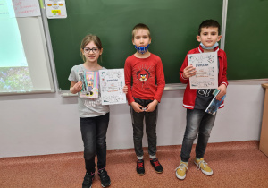 Laureaci konkursu z kl.2a