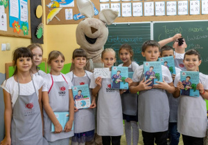 Dostaliśmy książki, z których chętnie korzystamy.