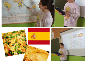 Hania, podróż do Hiszpanii oraz paella i tortilla de patatas.