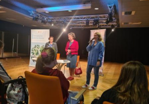 Spotkanie z pisarką i lektorką.