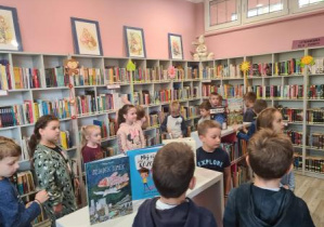 Jesteśmy w dziale dla najmłodszych czytelników.