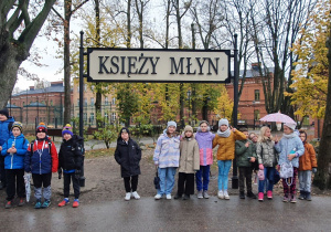 Grupa I odwiedziła Księży Młyn.