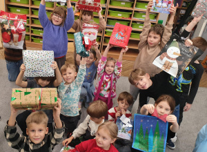 Mikołajki w klasie 1c