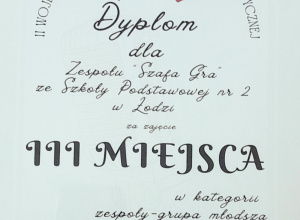 Sukces zespołu SZAFA GRA