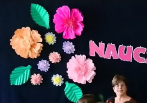 Kwiaty dla nauczycieli.