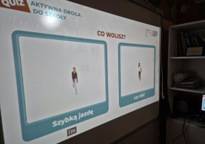 Quiz aktywna droga do szkoły.
